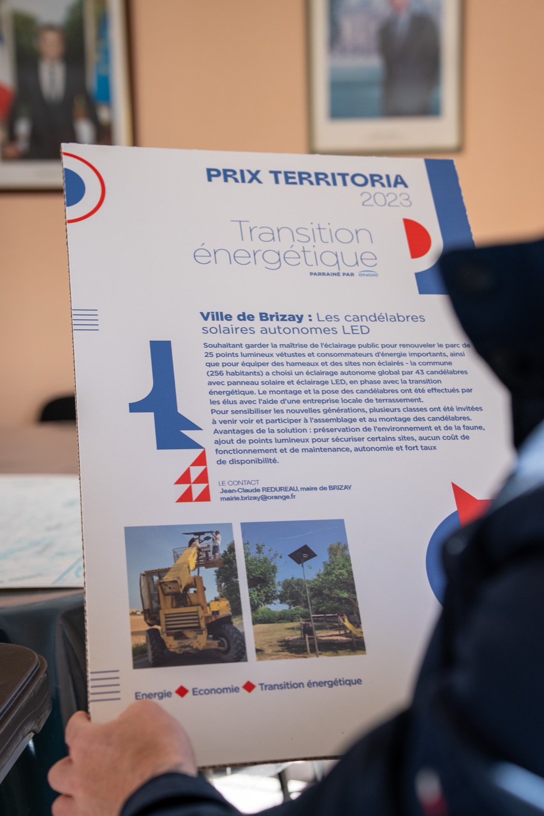 Vue d'ensemble du site rénové